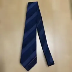 Burberry ダークブルー ネクタイ