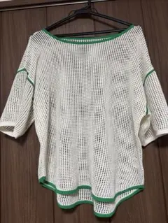 しまむらメッシュトップス