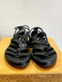 C*y様 ANN DEMEULEMEESTER ブラックサンダル 楽天市場】ANN DEMEULEMEESTER アンドゥムルメステール レザー