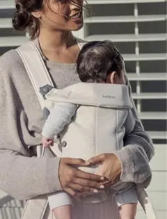 値下BabyBjörn ベビーキャリアMini抱っこ紐 グレー新生児〜11