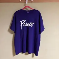Prince ロゴ Tシャツ XLサイズ 紫　星野源着用