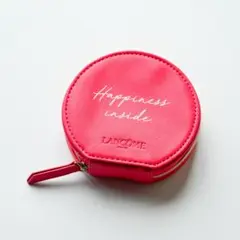 ランコム LANCÔME ポーチ ラウンドファスナー｜ピンク