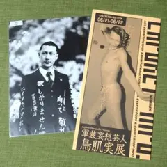 【鳥肌実】ブロマイド・フライヤー