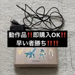 処分品‼️任天堂DSシルバー‼️充電器付‼️即購入OK‼️早い者勝ち‼️一点限り‼️