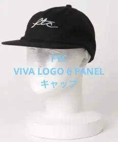 美品 FTC エフティーシー VIVA LOGO 6 PANEL キャップ