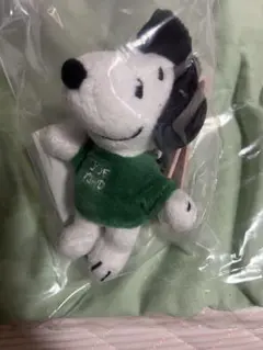 スヌーピー ぬいぐるみストラップ　スタバ