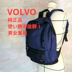 【美品】【ほぼ未使用】VOLVO ネイビー リュック ポケット複数