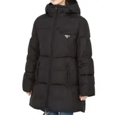 新品 PRADA ロゴ ダウンジャケット40