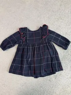 Jacadi BARBARELLA ネイビーワンピース 67cm(06M)