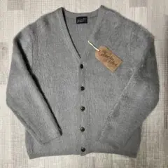 希少品! TENDERLOIN モヘア カーディガン ウール グレー 灰色 M