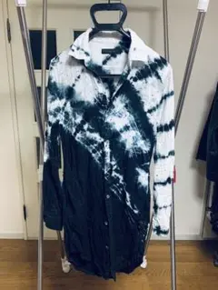 CIVARIZE ムラ染めロングシャツ