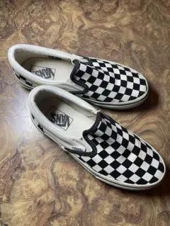 vans スリッポン チェック
