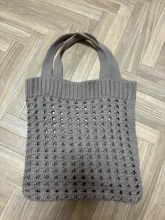 BATONERバトナーLOW GAUGE KNIT BAGニットバッグ