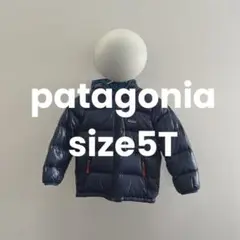 patagonia キッズダウンジャケット、ネイビー、size5T