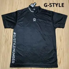 【未使用】G-STYLE メンズゴルフウェア　吸汗速乾　モックネックシャツ　L