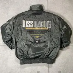 KISS RACING TEAM ライダースジャケット　プロテクターＭサイズ KISS RACING TEAM ライダースジャケット プロテクターMサイズ