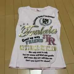 平成 姫ギャル TRALALA プリント 長袖Tシャツ