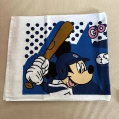 【新品未使用】ディズニー ミッキー 中日ドラゴンズ フェイスタオル