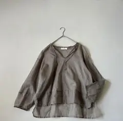 normment ノーメント プルオーバーブラウス