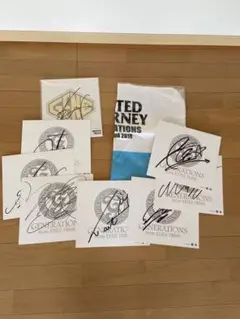 GENERATIONS サイン色紙14枚　おまけ付き