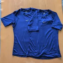 ミズノ　150サイズ　アンダーシャツ ネイビー　２枚セット