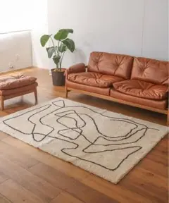 【新品未使用・タグ付き】 FERNERO RUG 120×160㎝