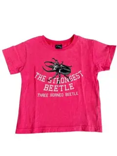 クレセント 子供 カブトムシ プリント Tシャツ 100 昆虫 半袖