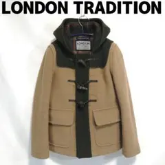 ロンドントラディション ダッフルコート ショート丈 ベージュ カーキ レディース