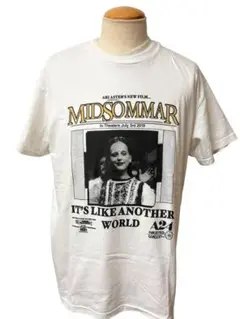 美品 A24 MIDSOMMAR ミッドサマー Tシャツ XL 白 xpv