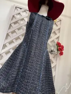 ⭐︎ Super Beauty ⭐︎42サイズ⭐︎星空ツィード　フロントファスナー