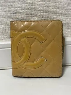 シャネル カンボン がま口 財布 マトラッセ ココマーク