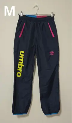 【美品】umbro レディース ウィンドパンツ M ネイビー