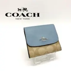 COACH 二つ折り財布 シグネチャー F87589