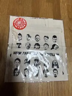 新日本プロレス×ASOKO トートバッグ　クリアファイル2枚オカダカズチカドル札