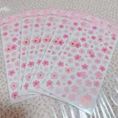 桜の花柄　桜ごころシール　桜シール　桜　さくらシール　春シール シール