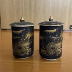 九谷焼　雪山作　金彩色絵　花生　花器 九谷焼 雪山作 金彩色絵 花生 花器