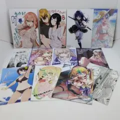 コミック購入特典イラストカード、ポストカード　おまとめ