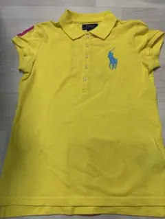 POLO ポロシャツ 黄色 背番号3