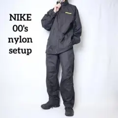 【NIKE】00s ナイキ ナイロンジャケット 上下セット ギア テック系