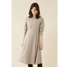 NATURAL BEAUTY BASIC ストライプワンピース　Mサイズ