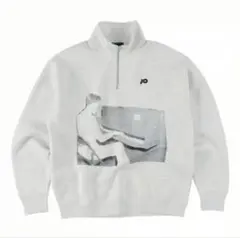 peate ピート　pianist half zip sweat