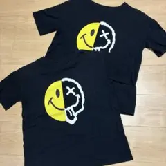 SMILEY Tシャツ M L サイズ 2枚セット 親子ペア リンクコーデ