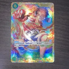 ワンピースカード　受け継がれる意志　モンキー・D・ルフィ　sec