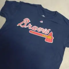 マジェスティック MLB ブレーブス #46 クレイグキンブレル 半袖Tシャツ