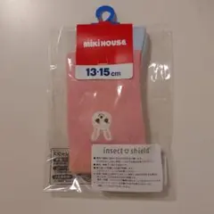 MIKI HOUSE 虫よけ機能付き靴下 13-15cm
