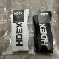 新品　HDEX 靴下セット ホワイト ブラック