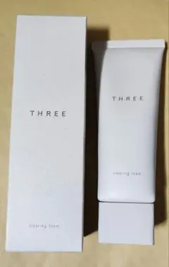 【新品】 THREE クリアリングフォーム 100g