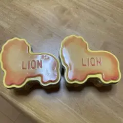 たべっこどうぶつ　ライオン缶 　2個セット　ビスケットなし