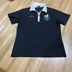 PARADISO 黒 ポロシャツ レディース