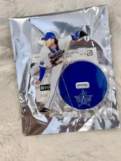 ベイスターズ　入江大生　ブラインド選手アクリルクリップ付きスタンド